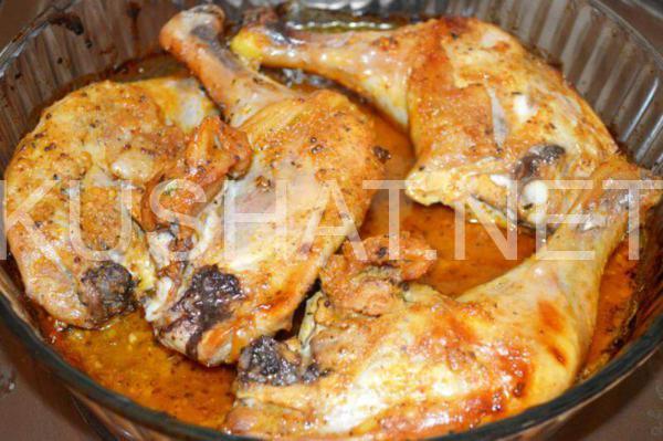 12_куриные ножки в медово-горчичном соусе