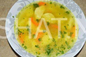 12_куриный суп с клецками