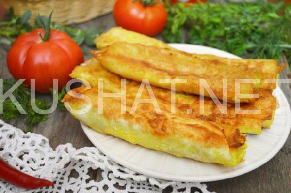 12_лаваш с сыром и яйцом на сковороде