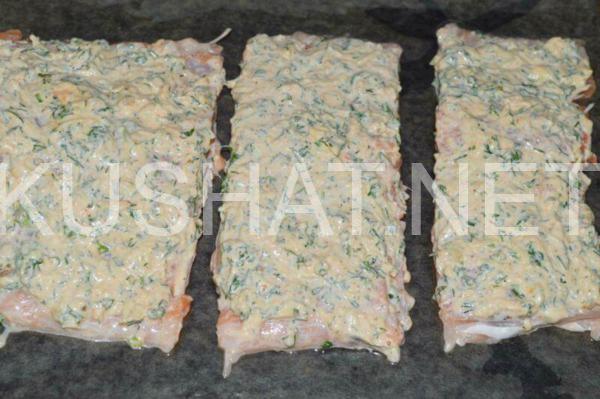 12_лосось, запеченный в сливочном соусе с сыром