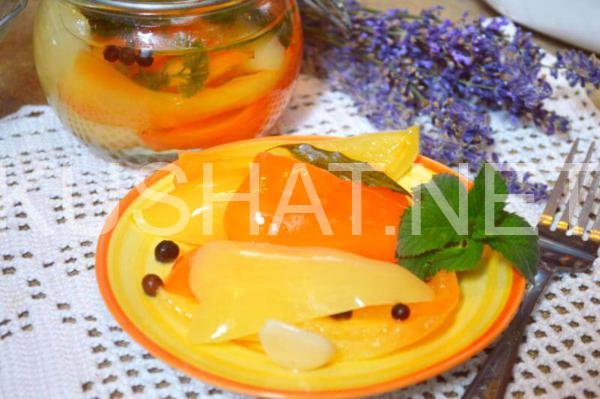 12_маринованный болгарский перец быстрого приготовления