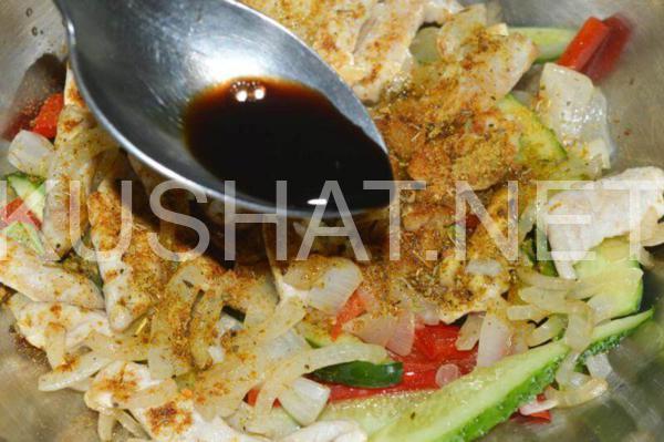 12_огурцы с мясом по-корейски