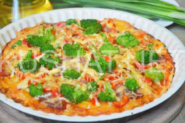 пицца с брокколи, колбасой и сыром 12_пицца с брокколи, колбасой и сыром