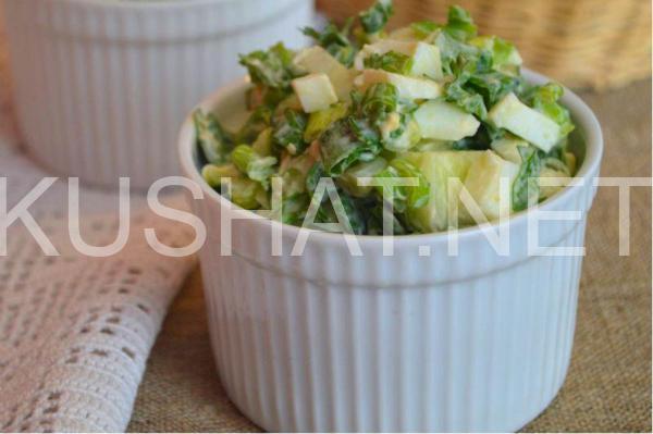 12_салат из зеленого лука с яйцами и огурцом