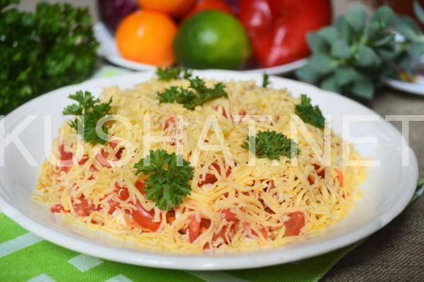 слоеный салат с корейской морковью и баклажанами 13_слоеный салат с корейской морковью и баклажанами