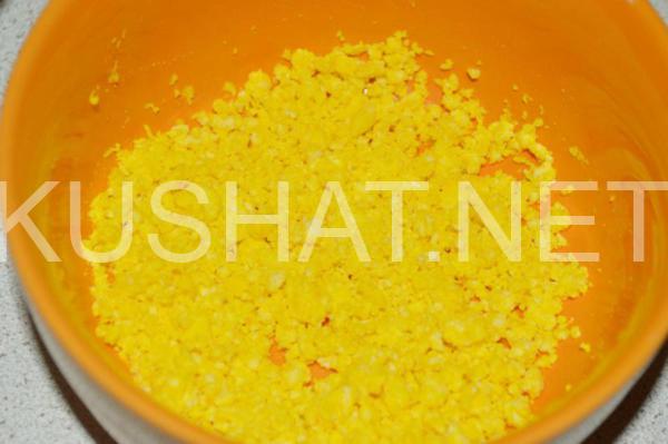 12_слоеный салат со свининой и грибами