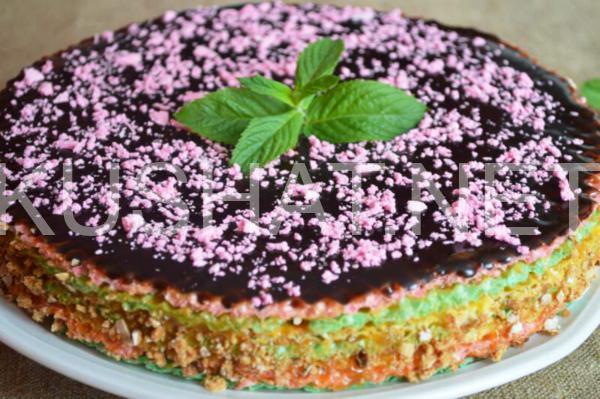 12_вафельный торт со сгущенкой