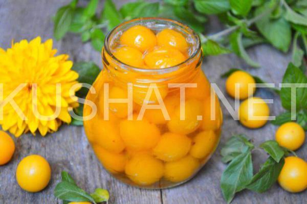 варенье из алычи с косточками на зиму 12_варенье из алычи с косточками на зиму