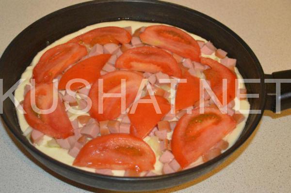 13_быстрая пицца на сковороде за 10 минут