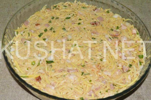 13_картофельная запеканка с ветчиной и сыром