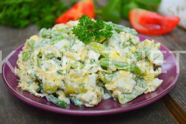 салат из стручковой фасоли с яйцом и сыром 13_салат из стручковой фасоли с яйцом и сыром