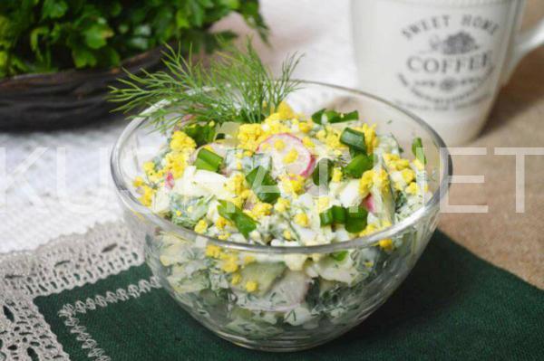 салат с редисом, огурцом, яйцом и сметаной 13_салат с редисом, огурцом, яйцом и сметаной
