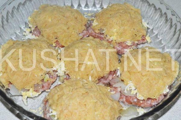 13_стожки из фарша с картофелем и сыром