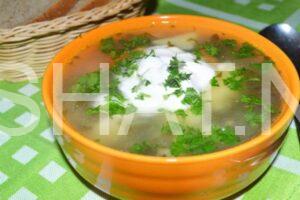 13_зеленый борщ со щавелем и яйцом