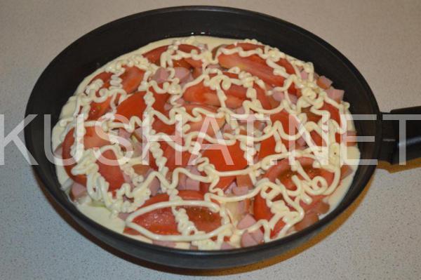 14_быстрая пицца на сковороде за 10 минут
