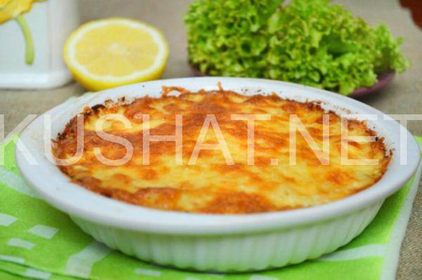 14_рыбная запеканка с сыром в духовке