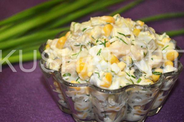 салат с консервированными шампиньонами, сыром и кукурузой 14_салат с консервированными шампиньонами, сыром и кукурузой