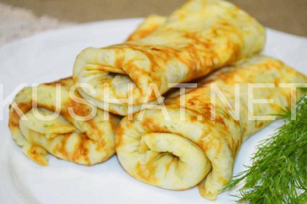 14_сырные блины с зеленью