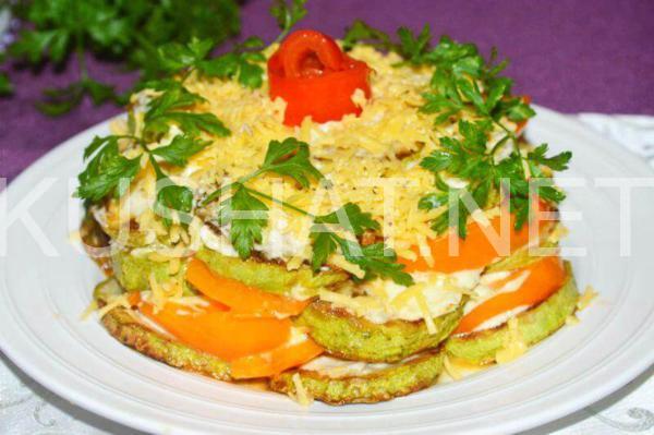 14_торт из кабачков с помидорами