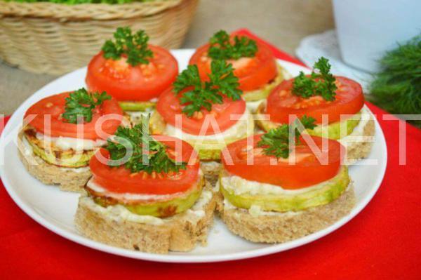 бутерброды с кабачками и помидорами 15_бутерброды с кабачками и помидорами