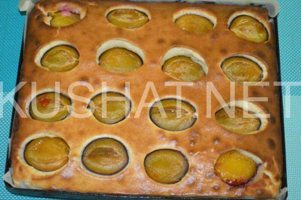 15_быстрый и вкусный пирог со сливами