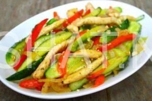 15_огурцы с мясом по-корейски