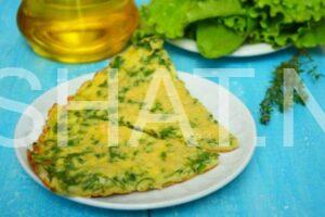 15_омлет со шпинатом и сыром