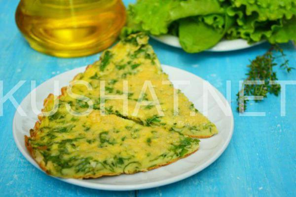 15_омлет со шпинатом и сыром