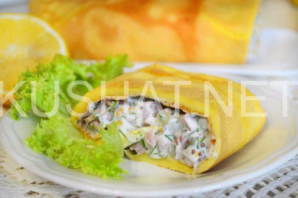 рулет из омлета с ветчиной 15_рулет из омлета с ветчиной