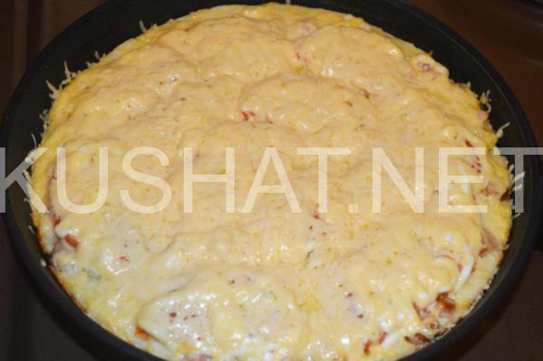 16_быстрая пицца на сковороде за 10 минут