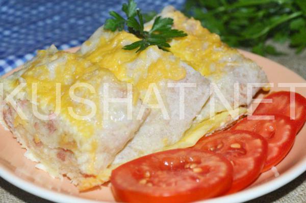 горячая закуска из лаваша с сыром и колбасой 16_горячая закуска из лаваша с сыром и колбасой