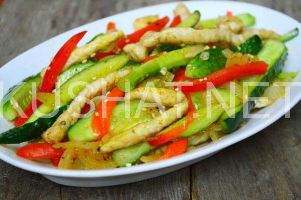 16_огурцы с мясом по-корейски