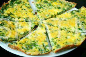16_омлет со шпинатом и сыром