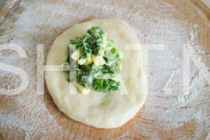 16_пирожки с яйцом и зеленым луком в духовке