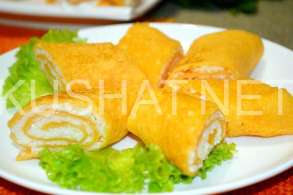 17_блины с куркумой, сыром и чесноком