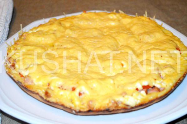 17_быстрая пицца на сковороде за 10 минут