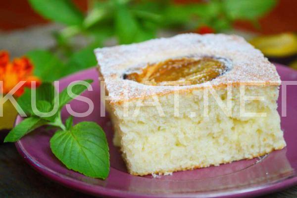 17_быстрый и вкусный пирог со сливами
