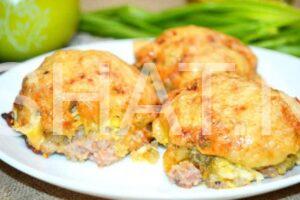 17_стожки из фарша с картофелем и сыром