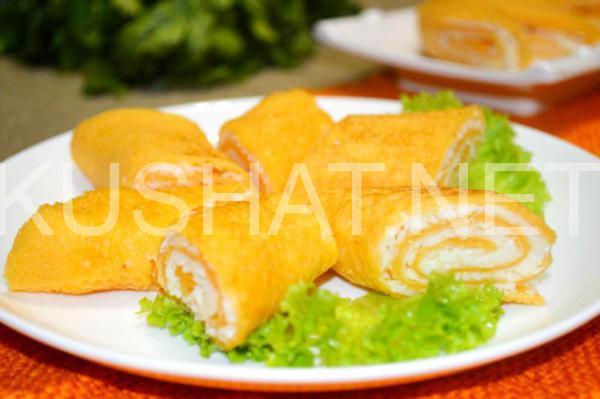 18_блины с куркумой, сыром и чесноком