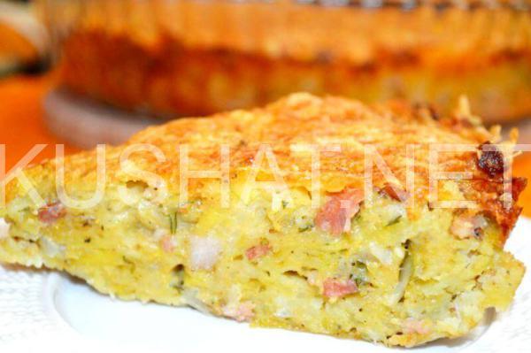 18_картофельная запеканка с ветчиной и сыром