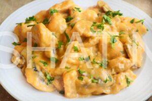 18_курица с грибами в сливочном соусе