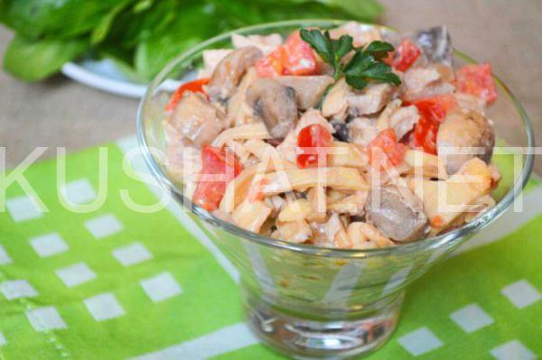 18_салат с курицей и яичными блинчиками