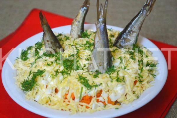 салат со шпротами Рыбки в пруду 18_салат со шпротами Рыбки в пруду