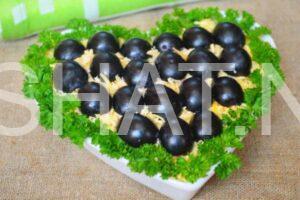 18_салат Тиффани с курицей и виноградом