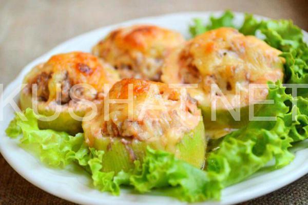 кабачки, фаршированные фаршем в духовке 19_кабачки, фаршированные фаршем в духовке