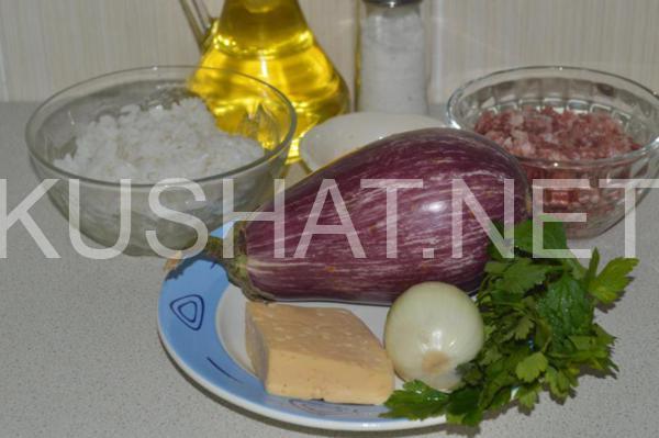 1_баклажаны, фаршированные фаршем в духовке