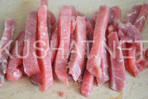 1_бефстроганов из говядины с грибами