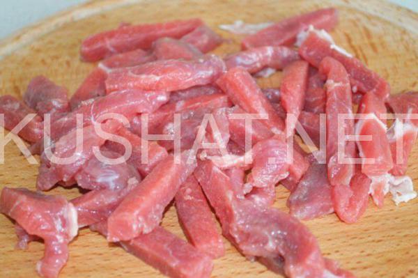 1_чесночные стрелки с мясом