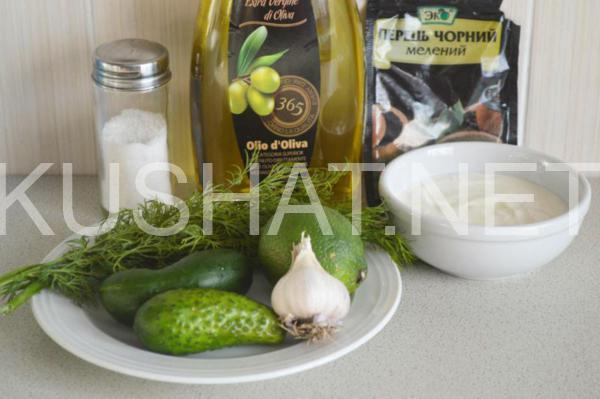 1_греческий соус дзадзики из йогурта