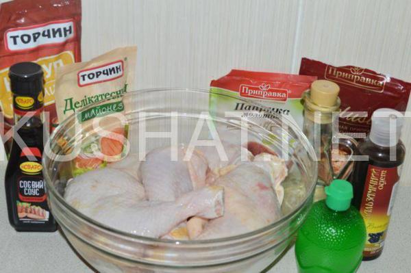 1_куриные ножки в духовке в кисло-сладком соусе